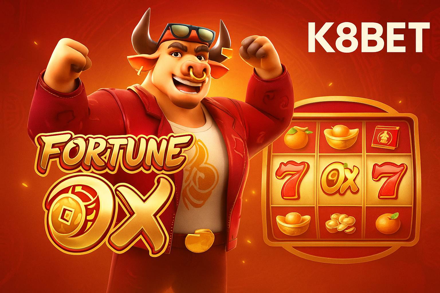 Fortune Ox no K8BET - Aposte Agora e Reivindique Seus Ganhos
